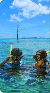 Snorkel Arrecife en Garrafón en Cancún, Isla Mujeres