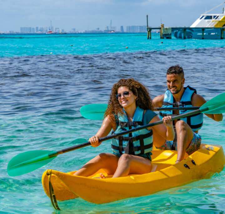 Kayak en Parque Garrafón